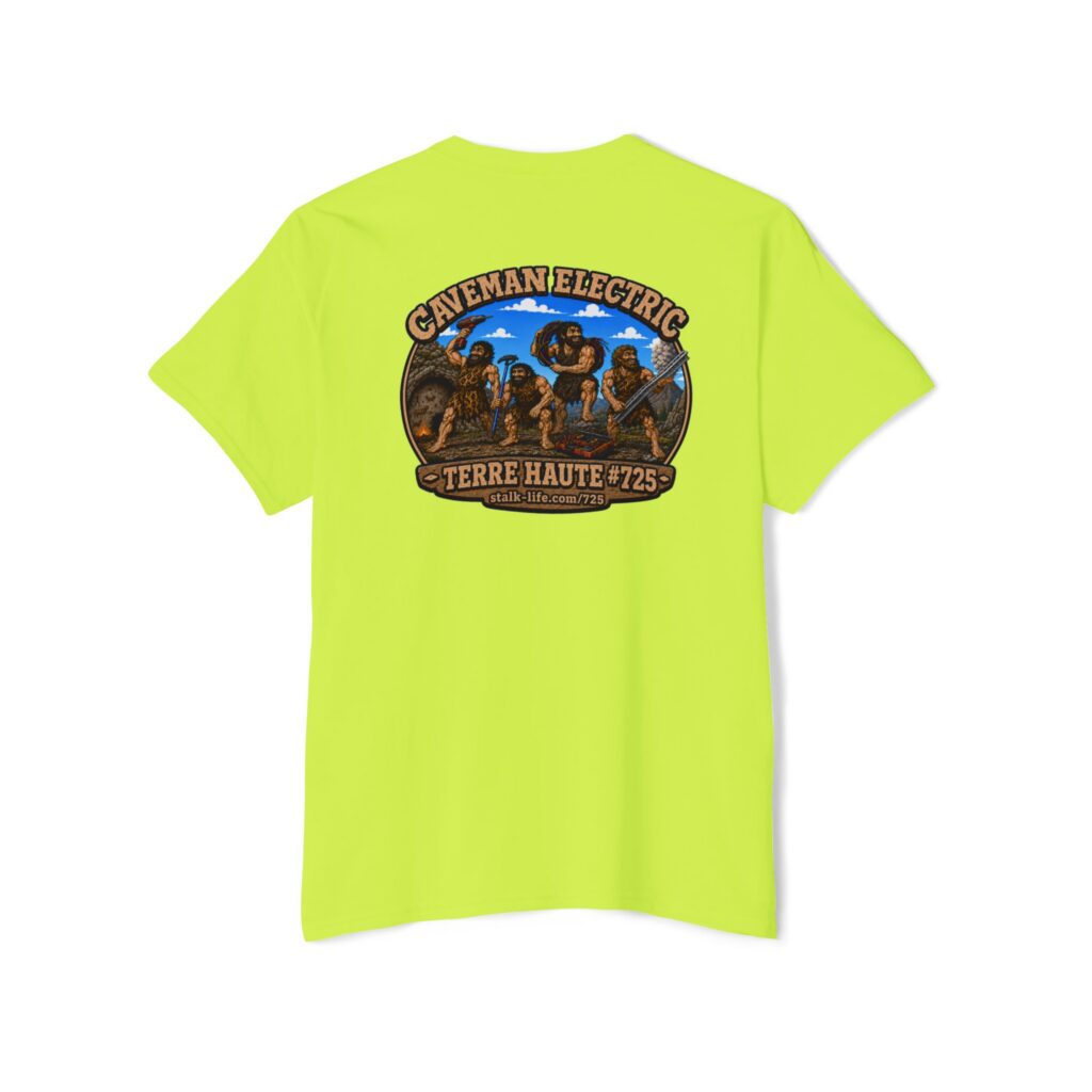 Caveman Electric Pocket Tee